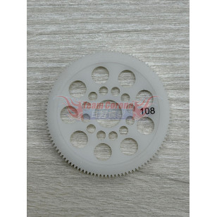 Team Solar 64P Machined CNC Spur Gear 104 / 108 / 110 / 116 Teeth - 206404 / 206408 / 206410 / 206416